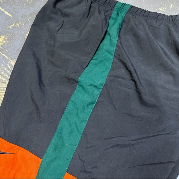 Nike Swim Trunks Sportswear Vintage Grey Orange Green White Tag - Picture 7 of 12